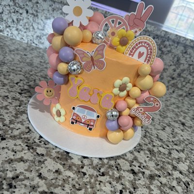 6” Freestyle Cake