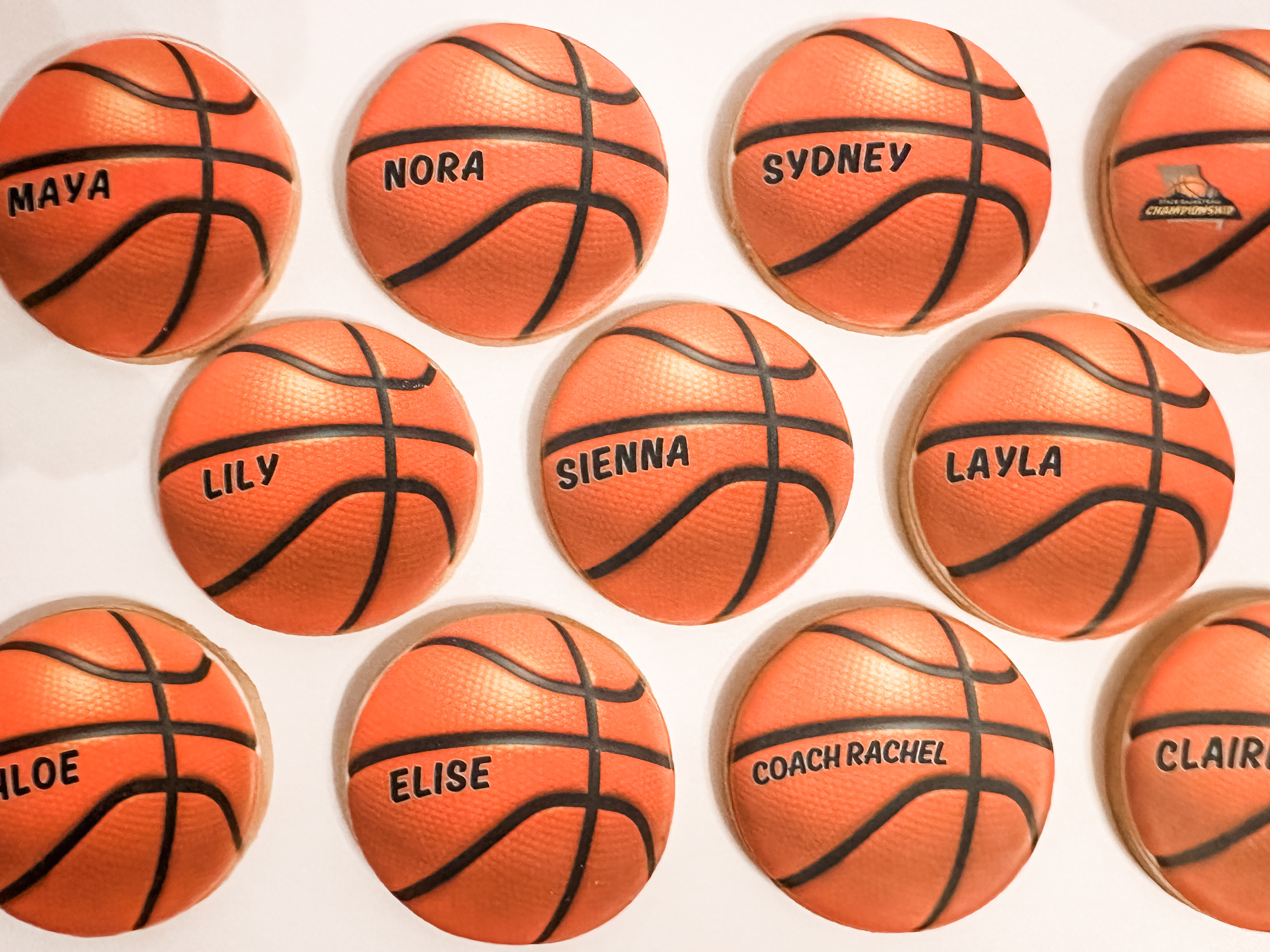Basketball Cookies