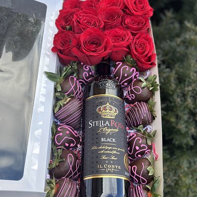 Wine & Rose Box