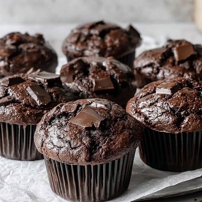 Double Chocolate Muffins