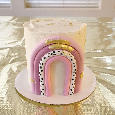 Custom 4 Inch/ 3 Tier Cake (Smash Cake Size) 