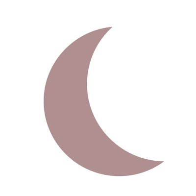 6ft Wood Moon