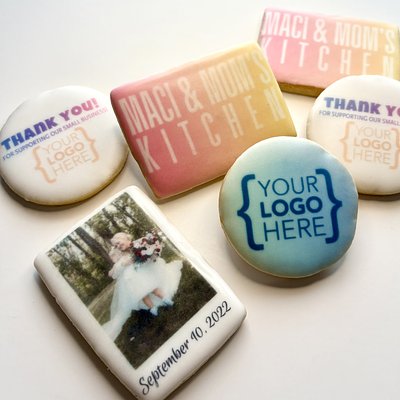 Edible Image Printed Cookies – $36 per dozen