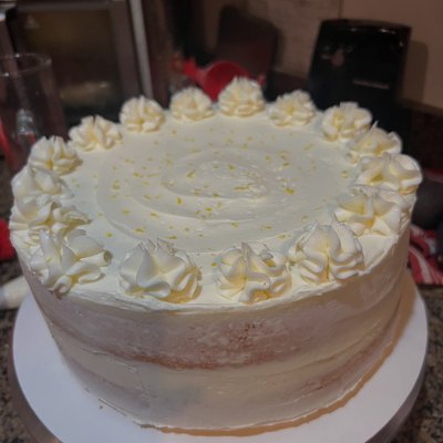 Lemon Velvet Cake 10 Inch