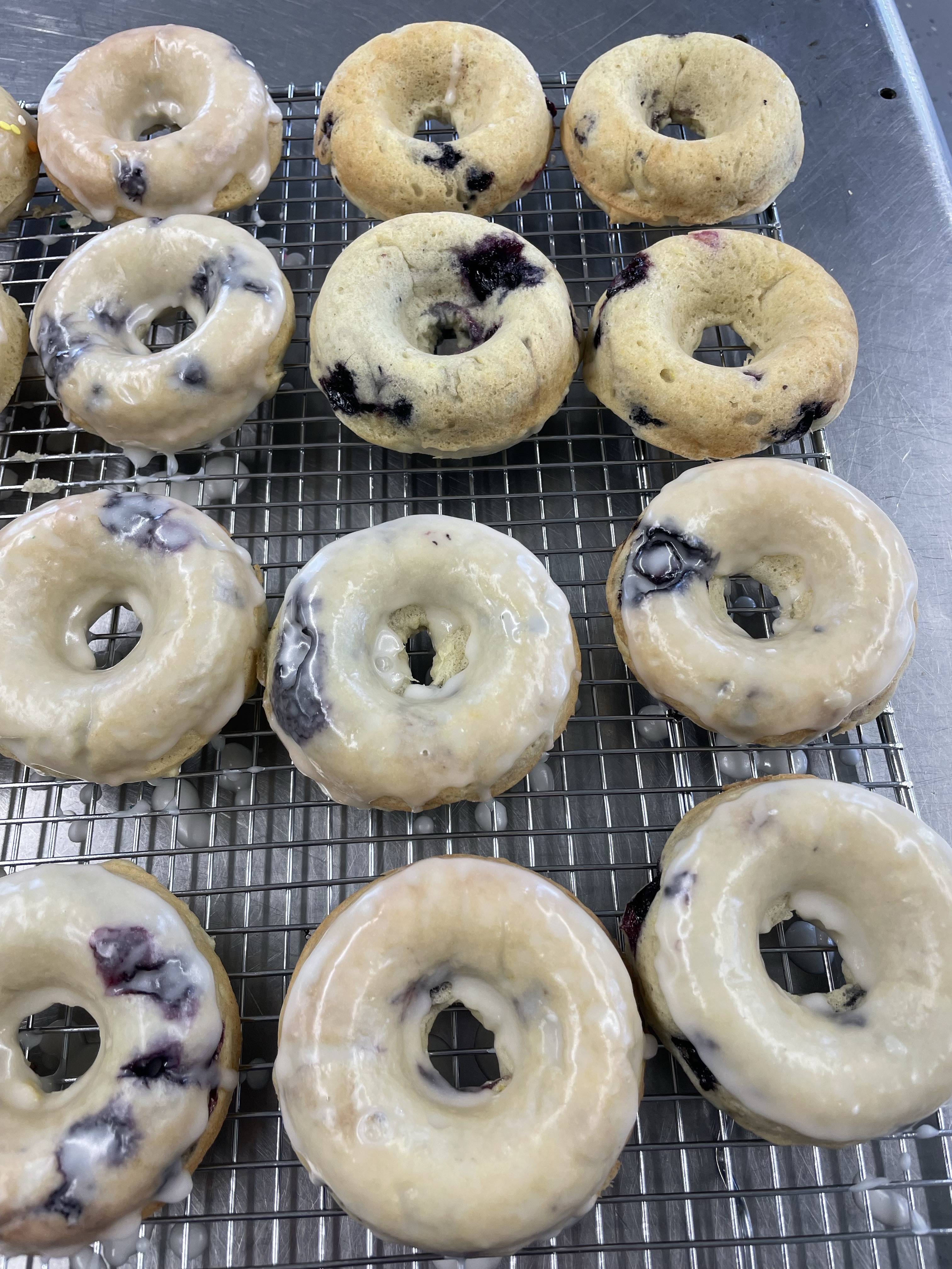 Blueberry Donuts