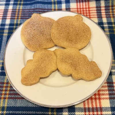 Cinnamon Sugar Shortbread