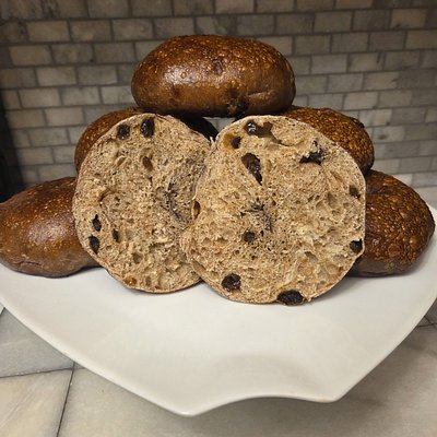 Cinnamon Raisin Bagels