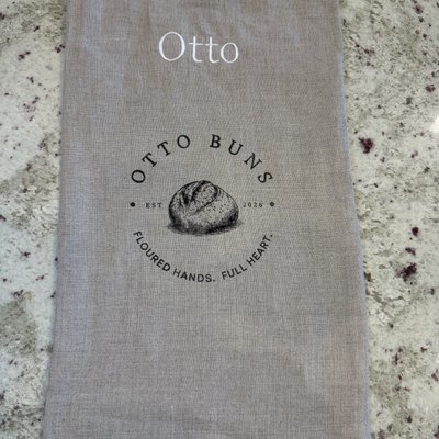 Embroidered Bread Bag