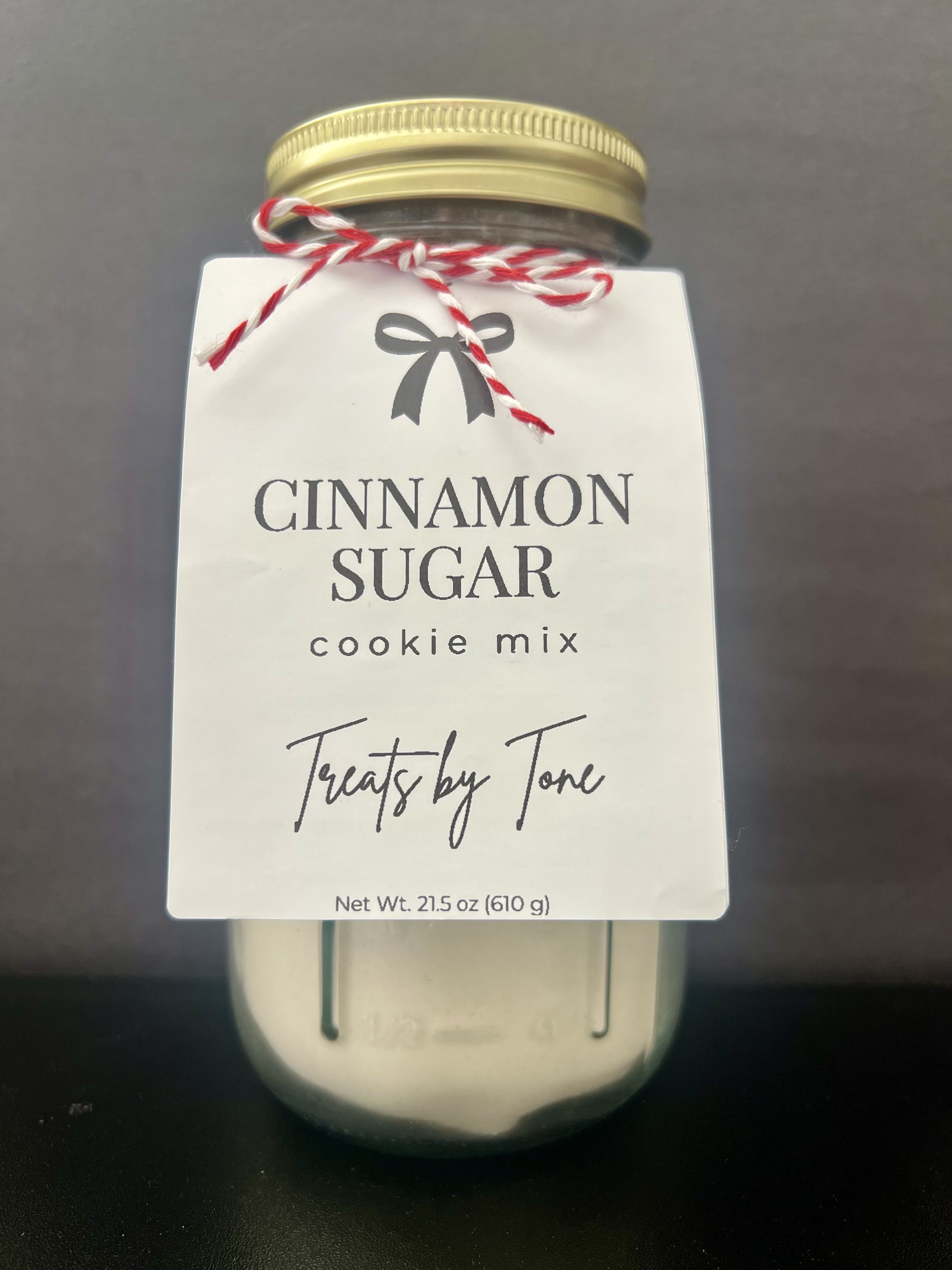 Cinnamon Sugar Cookie Mix (Mason Jar)