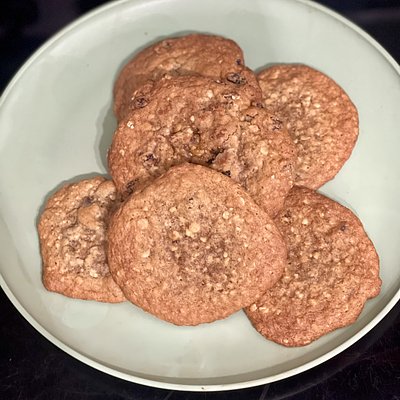 Sourdough Oatmeal Raisin Cookie 