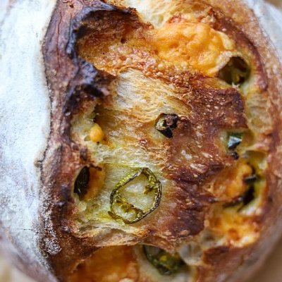 Sourdough Batard w Jalapeno/Cheddar 
