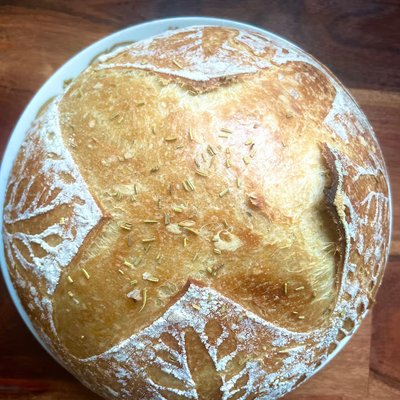 Rosemary Sea-Salt Sourdough 