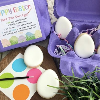 Paint Your Own Egg Cookies (6)