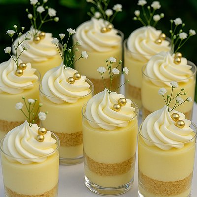 Lemon Cheesecake Mini Shots