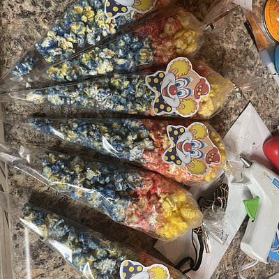 Chocolate  Covered Popcorn Bags