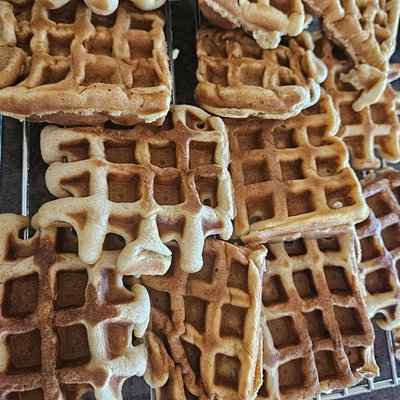 Vanilla Cinnamon Sourdough Waffles - 12 Pack