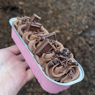 Chocolate Overload Mini Loaf Cake 