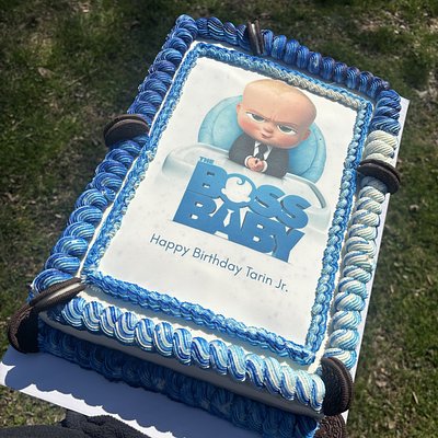 Custom Sheet Cake
