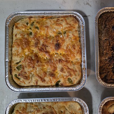 Jalapeño Cheddar Sourdough Focaccia 