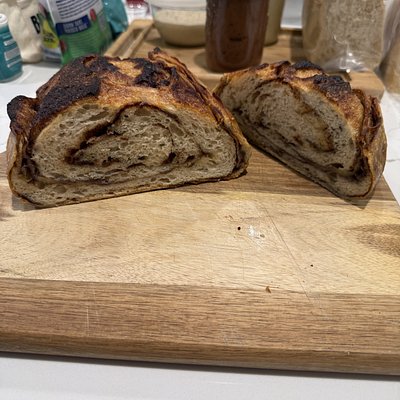 Cinnamon Swirl Sourdough Loaf