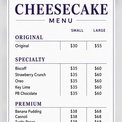 Cheesecake 