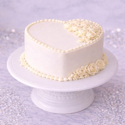 Custom 12" Heart Cake