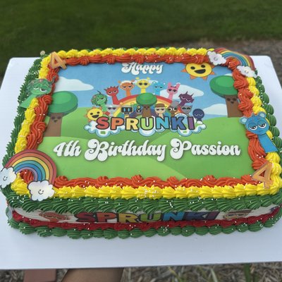1/4 Sheet cakes 