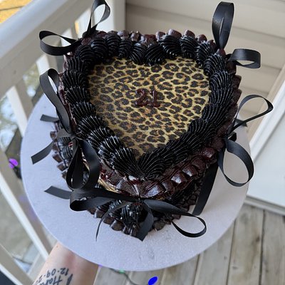 6” Heart Cake - 2 Layers