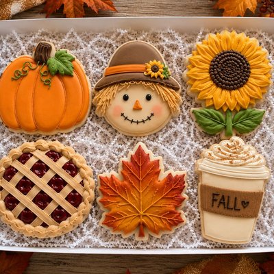 Buttercream Everything Fall Cookie Set
