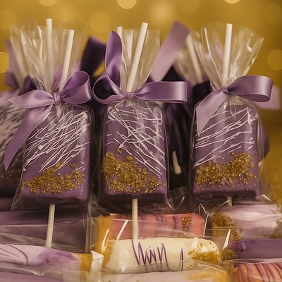 Dipped Rice Krispy Treats 