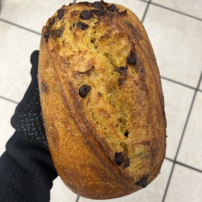 Pumpkin Chocolate Chip Sourdough