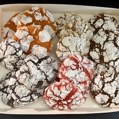 Sourdough Crinkle Cookies
