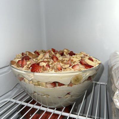 Large Banana Pudding Bowl 