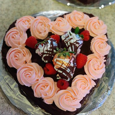 Decadent Flourless Chocolate Tart (Large Feeds Approximately 10) 