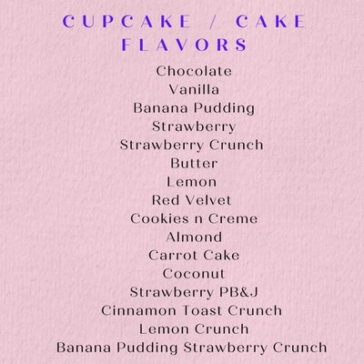 Cake Tasting 
