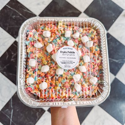 Fruity Pebble Krispies - 8x8 Pan