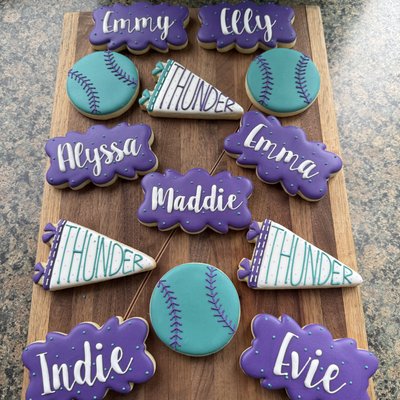 Custom Dozen Sugar Cookies (1st Tier Decoration Price)