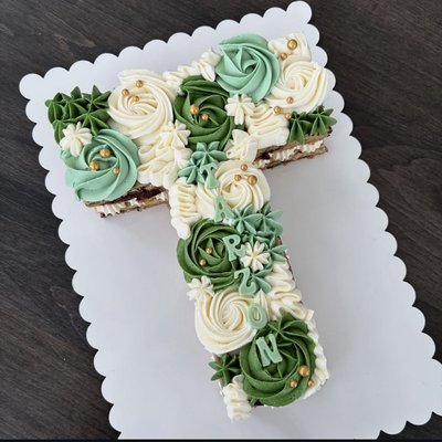 Large 10x15 Letter Or Number Cookie Cake 