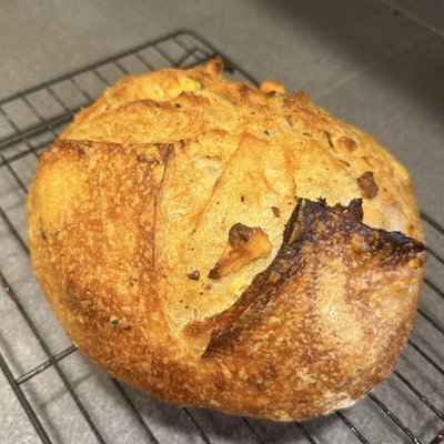 Everything Bagel Sourdough Loaf 🍞 