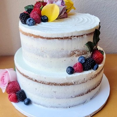 Two Tiered (3 Layers Ea.) 8 Inch & 10 Inch 