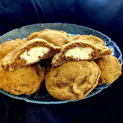 Pumpkin Cheesecake Cookies 