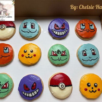 Regular and Custom Buttercream Cookies