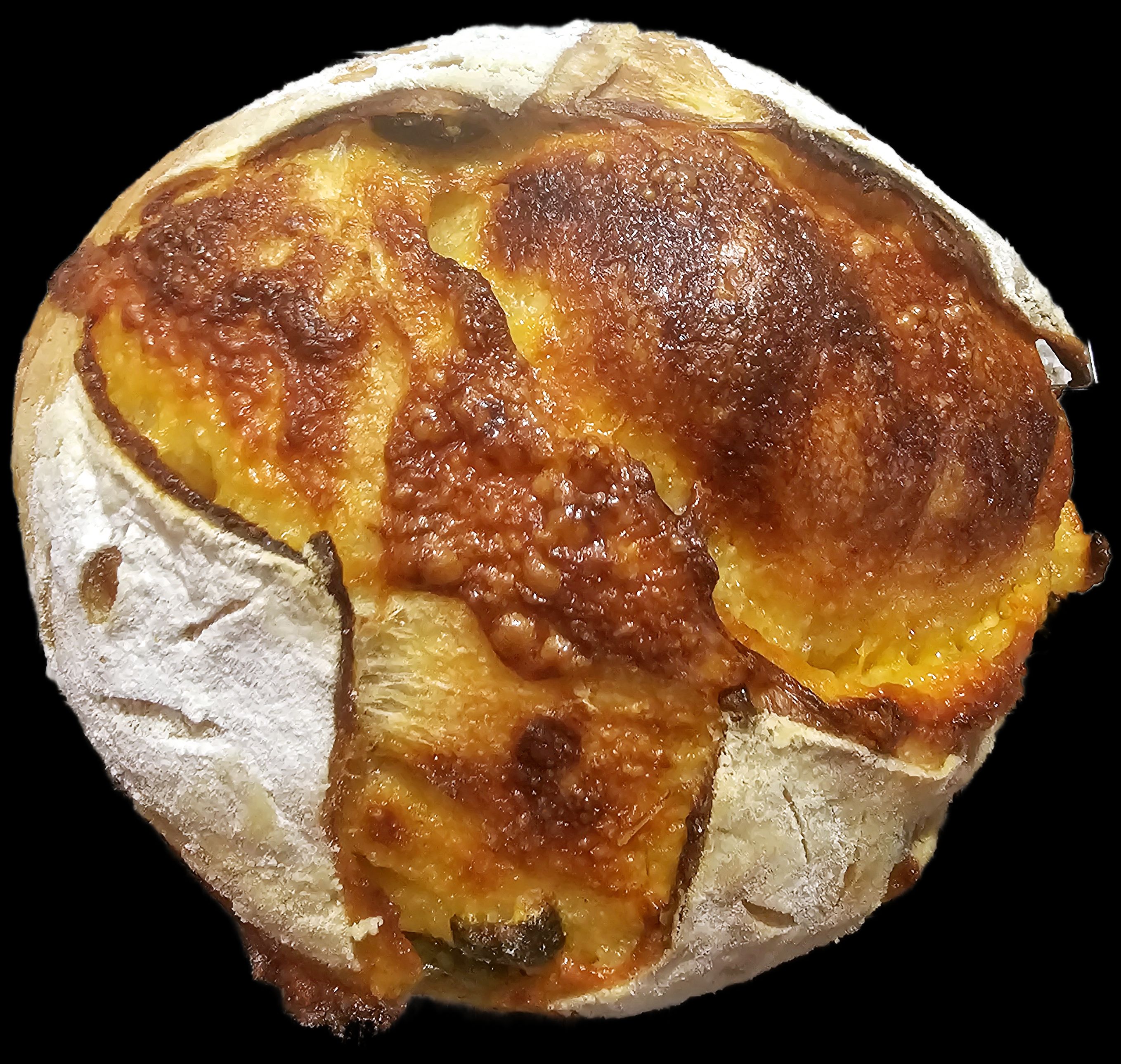 Standard Jalapeno Cheddar Sourdough Boule (Round)