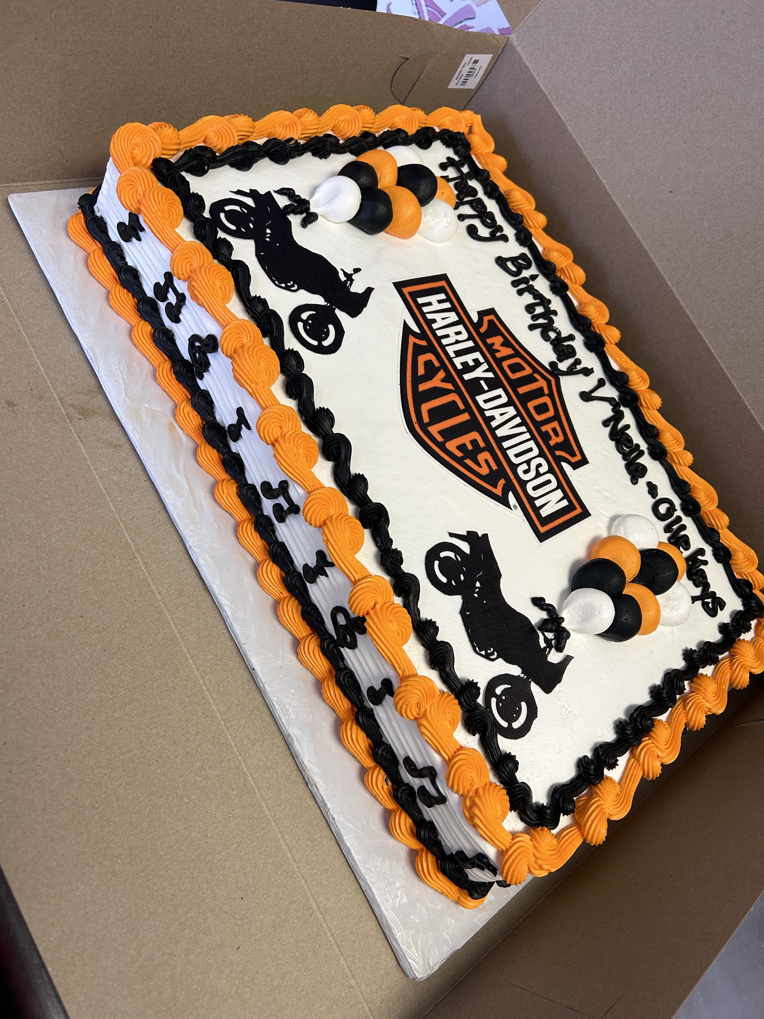 Half Sheet Cake 