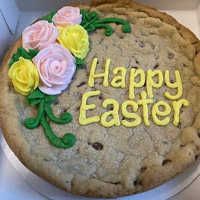 9 Inch Floral Cookie Cake