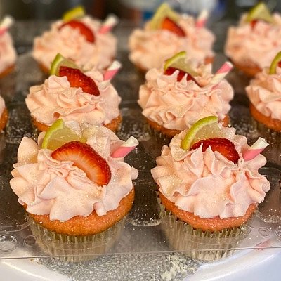Alcohol infused cupcakes 