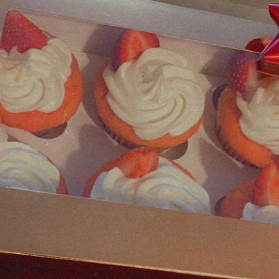 Strawberry Delight Cupcake