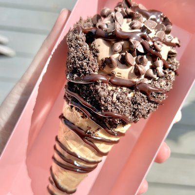 Chocolate Crunch Cone 