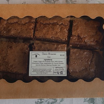 Classic Brownies - Dozen 