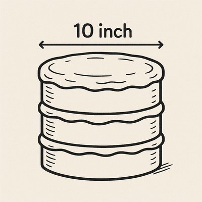 10” Cake
